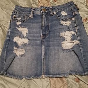 Jean skirt